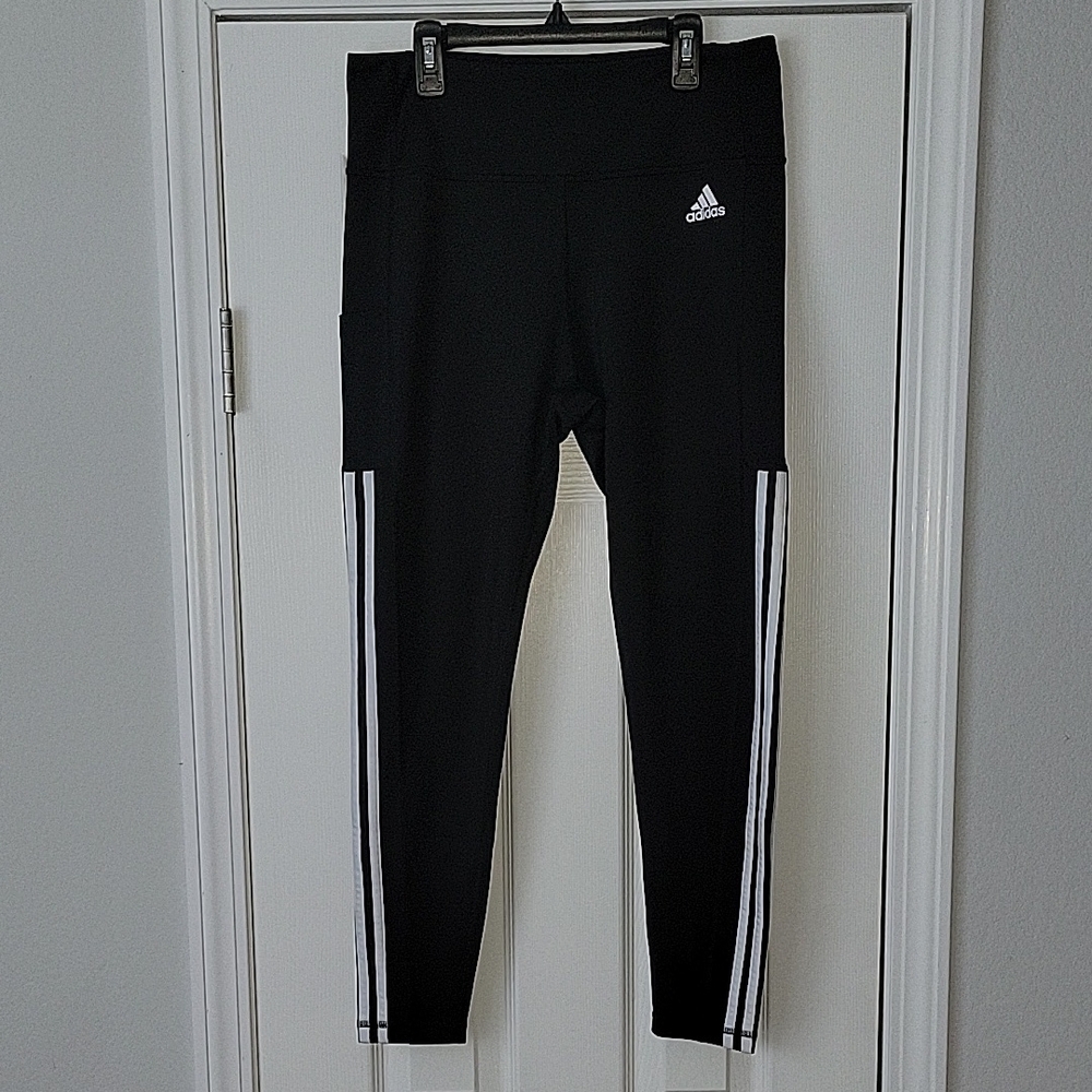 Adidas Womens Primegreen High Waist Black Leggings